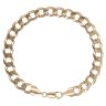9ct Yellow Gold Curb Bracelet 8.5"