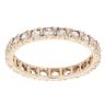 9ct Yellow Gold Cubic Zirconia Full Eternity Ring