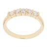 18ct Yellow Gold 0.50ct Brilliant Cut Diamond Five Stone Ring