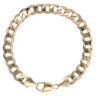 9ct Yellow Gold Curb Bracelet 8"
