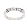 9ct White Gold Cubic Zirconia Eternity Ring