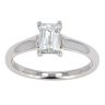 Platinum 0.76cts Tycoon Cut Diamond Solitaire Ring