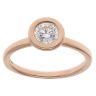 18ct Rose Gold 0.50ct Brilliant Cut Diamond Solitaire Ring