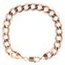 9ct Yellow Gold Curb Bracelet 8"