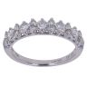18ct Yellow Gold 0.65ct Brilliant Cut Diamond Half Eternity Ring