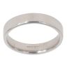 9ct White Gold Wedding Band 4mm