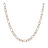 9ct Yellow Gold Figaro Chain 32"