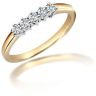 18 Carat Yellow Gold 0.25ct 5 Stone Diamond Ring