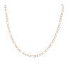 9ct Yellow Gold Figaro Chain 18"