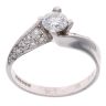 18ct White Gold 0.55ct Brilliant Cut Diamond Solitaire Ring