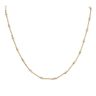 9ct Yellow and White Gold Beaded Chain 18"