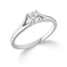 9ct White Gold 0.25ct Diamond Solitaire Ring