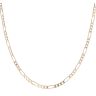 9ct Yellow Gold Figaro Chain 24"