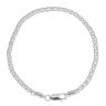 Silver Spiga Bracelet 7" By Icesia