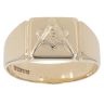 9ct Yellow Gold Masonic Ring