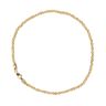 9ct Yellow Gold Crisscross Bracelet 7.5"