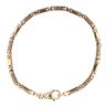 9ct Yellow Gold Greek Key Fancy Bracelet 8.5"
