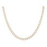 9ct Yellow Gold Square Curb Chain 20"