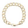 9ct Yellow Gold Curb Bracelet 7.5"