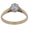 18ct Yellow Gold 0.76ct Brilliant Cut Diamond Solitaire Ring