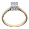 18ct Yellow Gold 0.50ct Princess Cut Diamond Solitaire Ring