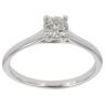 14ct White Gold 0.50ct Brilliant Cut Diamond Solitaire Ring