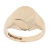 9ct Yellow Gold Patterned Signet Ring