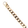9ct Yellow Gold Curb Bracelet 8"