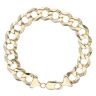 9ct Yellow Gold Curb Bracelet 9.5"