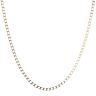 9ct Yellow Gold Curb Chain 28"