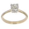 9ct Yellow Gold 0.80ct Brilliant Cut Diamond Solitaire Ring