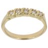 18ct Yellow Gold 0.25ct Brilliant Cut Diamond Five Stone Ring