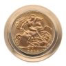 9ct Yellow Gold 1914 George Half Sovereign Coin Ring
