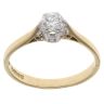 18ct Yellow Gold 0.45ct Brilliant Cut Diamond Solitaire Ring