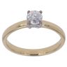 18ct Yellow Gold 0.55ct Brilliant Cut Diamond Solitaire Ring
