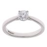Platinum 0.50ct Brilliant Cut Diamond Solitaire Ring