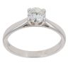 18ct White Gold 0.50ct Brilliant Cut Diamond Solitaire Ring