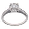 Platinum 0.53ct Brilliant Cut Diamond Solitaire Ring