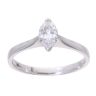 18ct White Gold 0.50cts Diamond Solitaire Ring