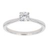 18ct White Gold 0.33ct Diamond Solitaire Ring
