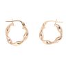 9ct Yellow Gold Twist Earrings