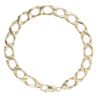 9ct Yellow Gold Curb Bracelet 9"