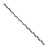 9ct White Gold 2.00ct Brilliant Cut Black And White Diamond Bracelet 7.5"
