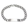 Stainless Steel I.D. Curb Bracelet