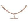 9ct Rose Gold T-Bar Albert Chain 20"