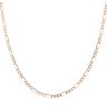 9ct Yellow Gold Figaro Chain 18"
