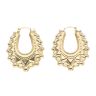 9ct Yellow Gold Creole Earrings