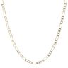 9ct Yellow Gold Figaro Chain 24"