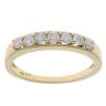 18ct Yellow Gold 0.50ct Brilliant Cut Diamond Half Eternity Ring