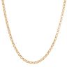 9ct Yellow Gold Belcher Chain 18"